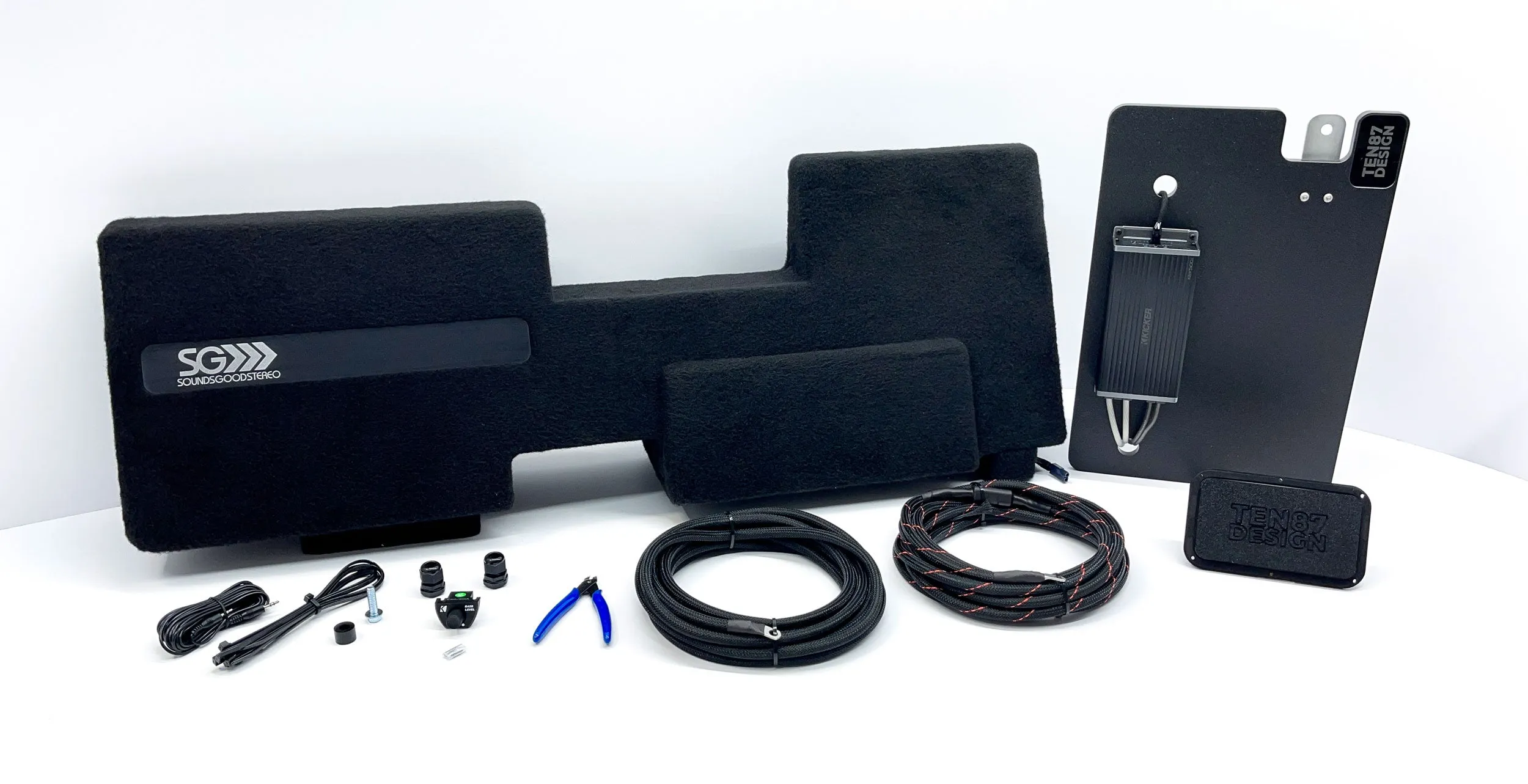 "Stealth" Behind the Seat Subwoofer Plug & Play System Upgrade (All Factory Systems including B&O Unleashed)