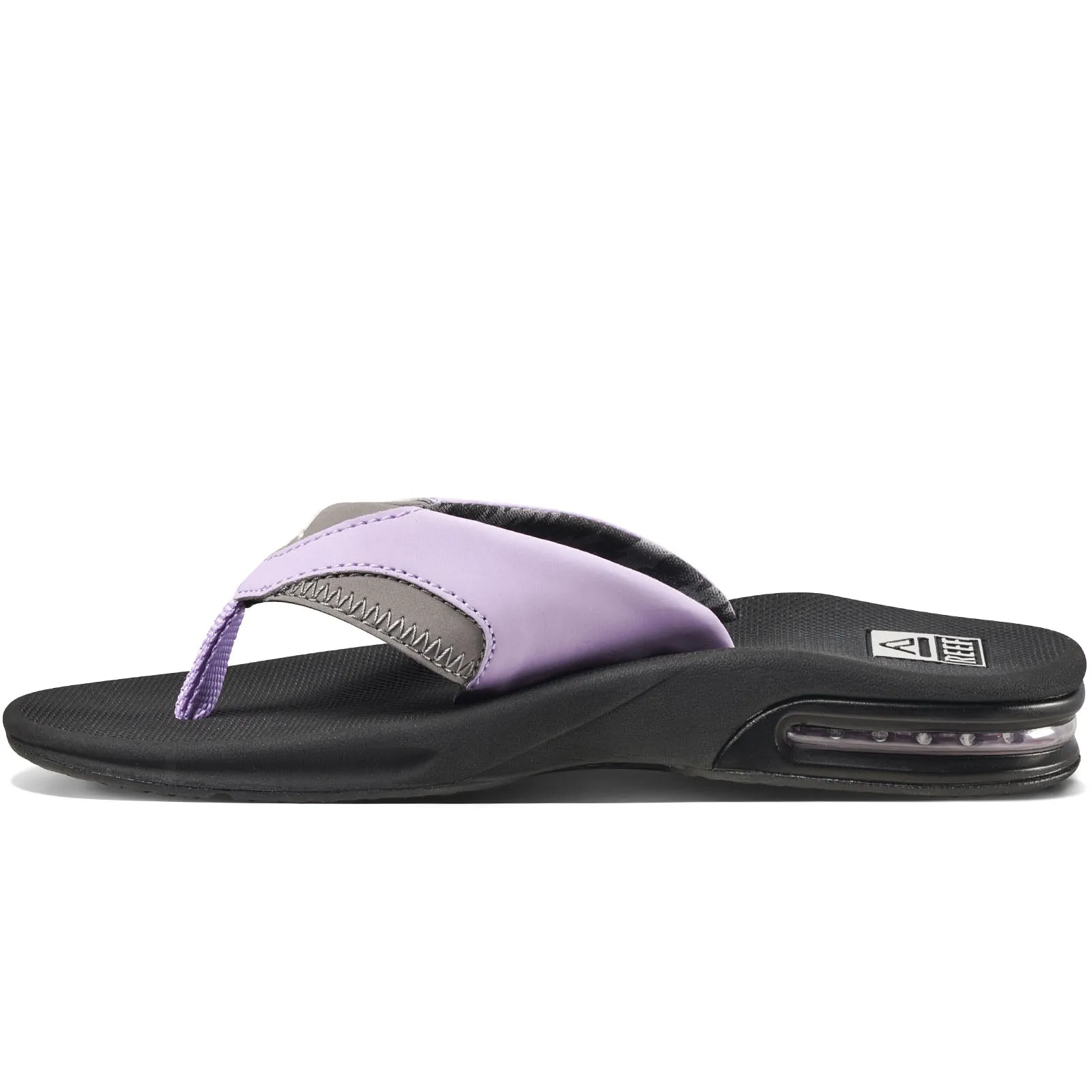 Reef Fanning Flip Flops - Grey Purple