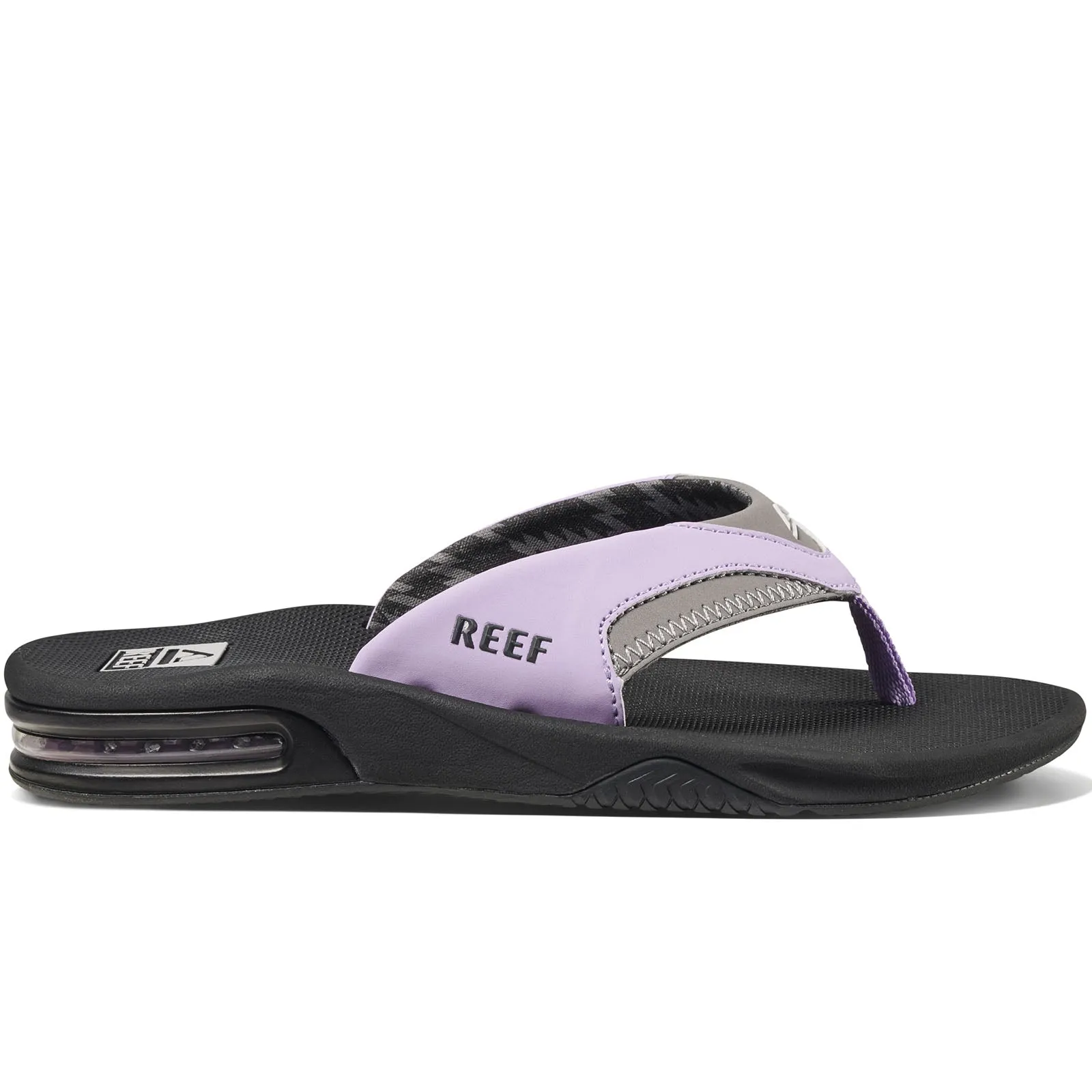 Reef Fanning Flip Flops - Grey Purple