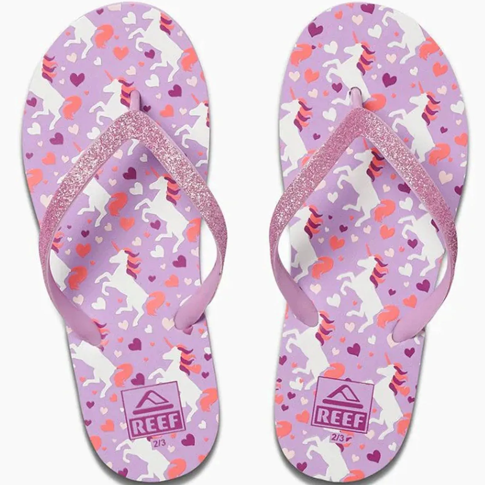 Reef Kids Stargazer Print Flip Flops