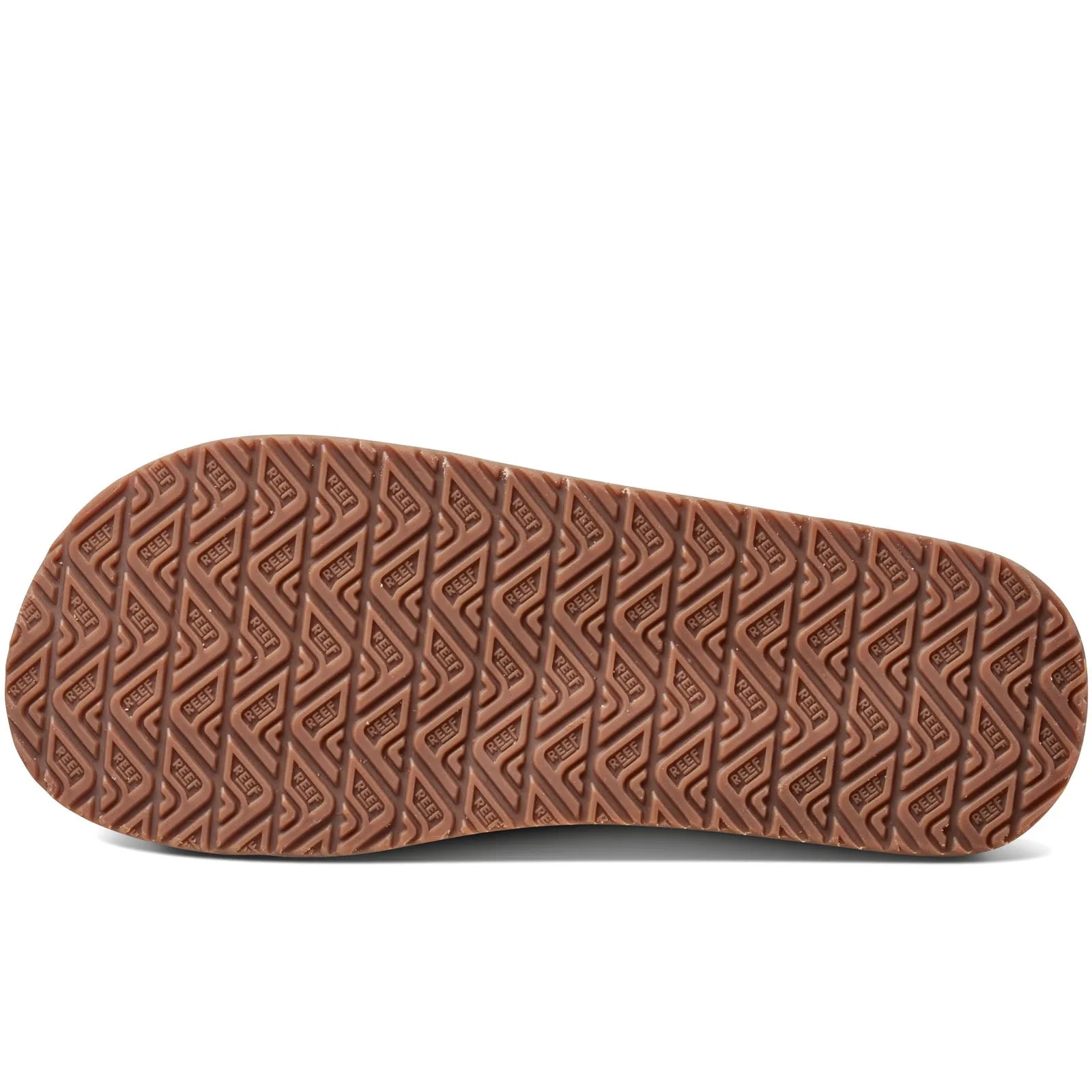 Reef Leather Smoothy Flip Flops - Bronze