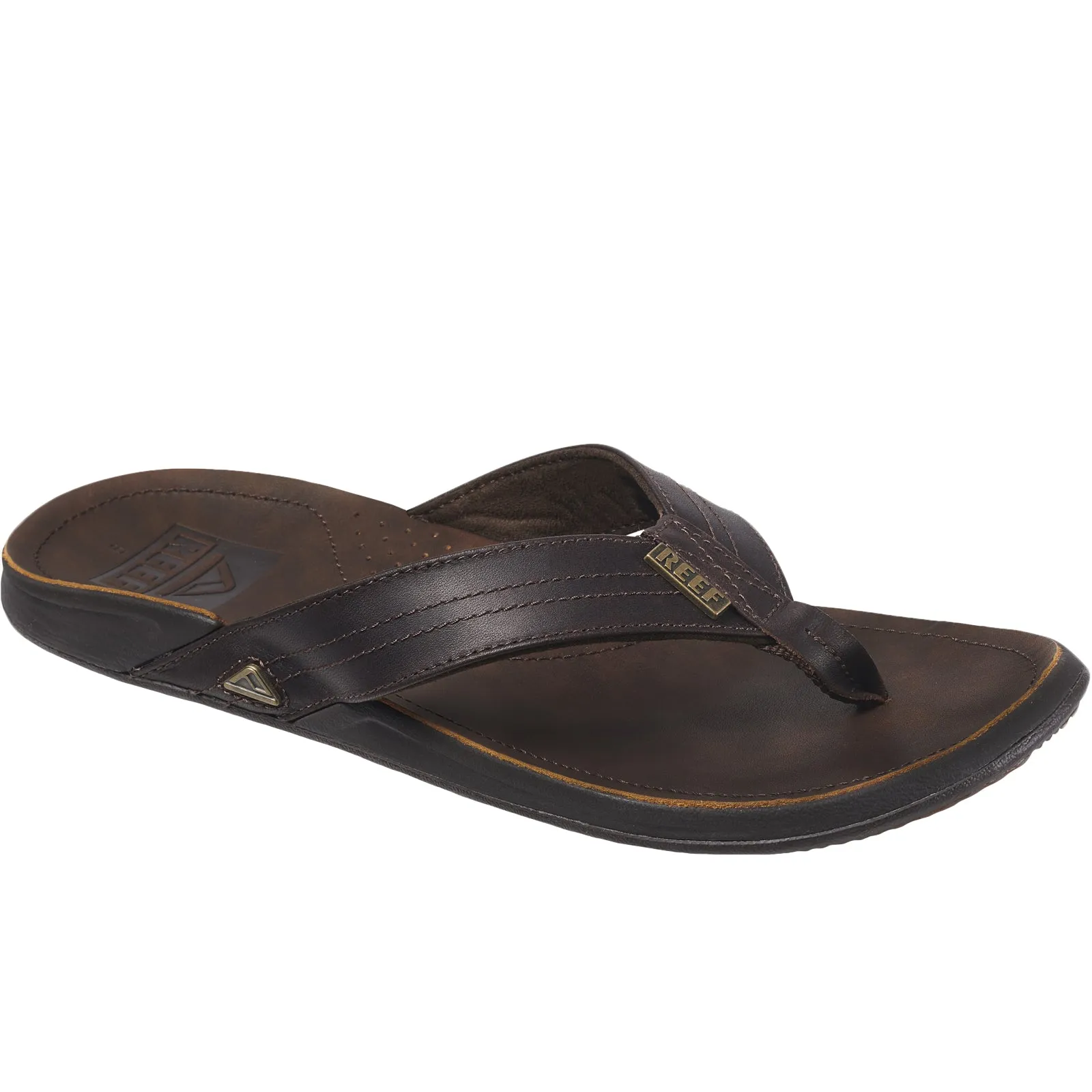 Reef Mens J-Bay III Leather Sandals