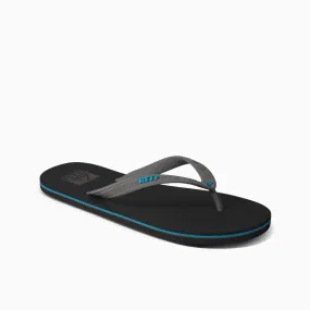 Reef Mens Seaside Flip Flops - Grey