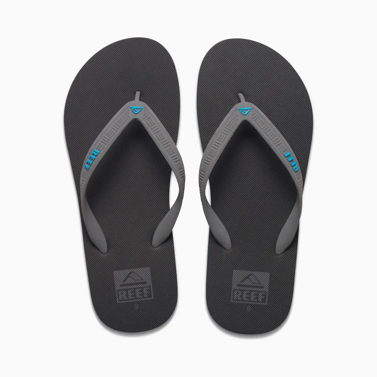 Reef Mens Seaside Flip Flops - Grey