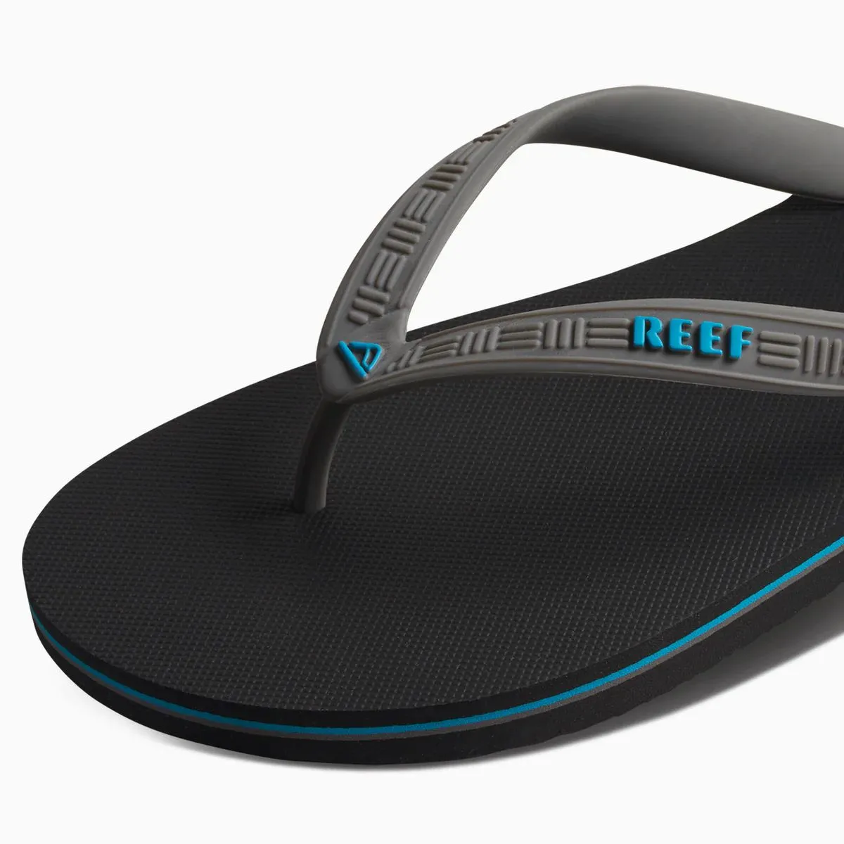 Reef Mens Seaside Flip Flops - Grey