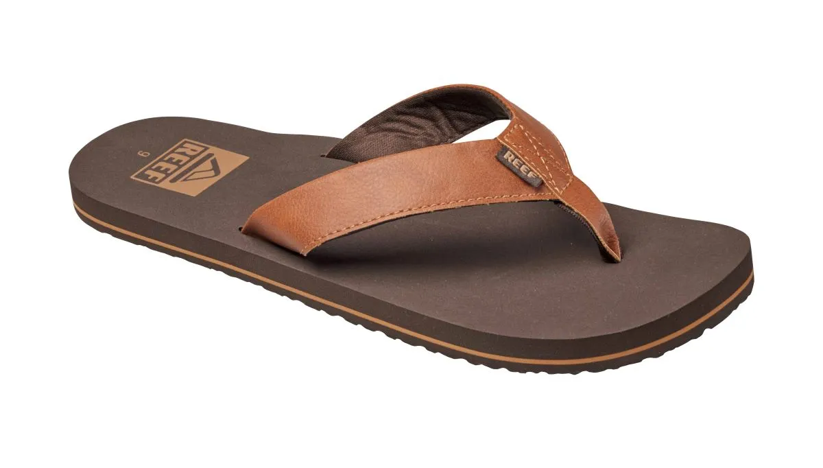 Reef Mens Twinpin Flip Flops - Brown