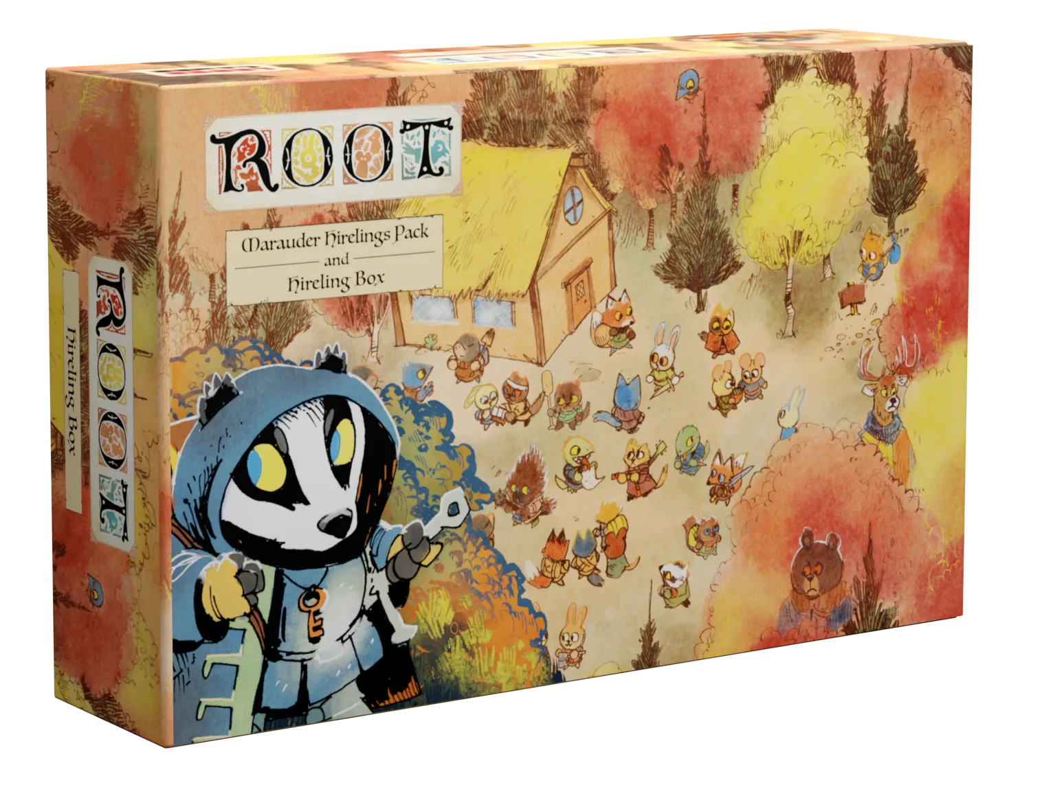 [RETAIL CASE] Root: Marauder Hirelings Pack & Hireling Box (6 Copies)