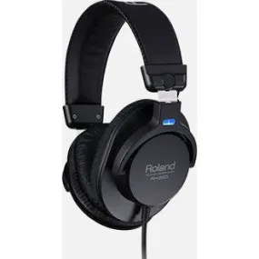 Roland RH-200 Monitor Headphones Black / Curly cord RH200