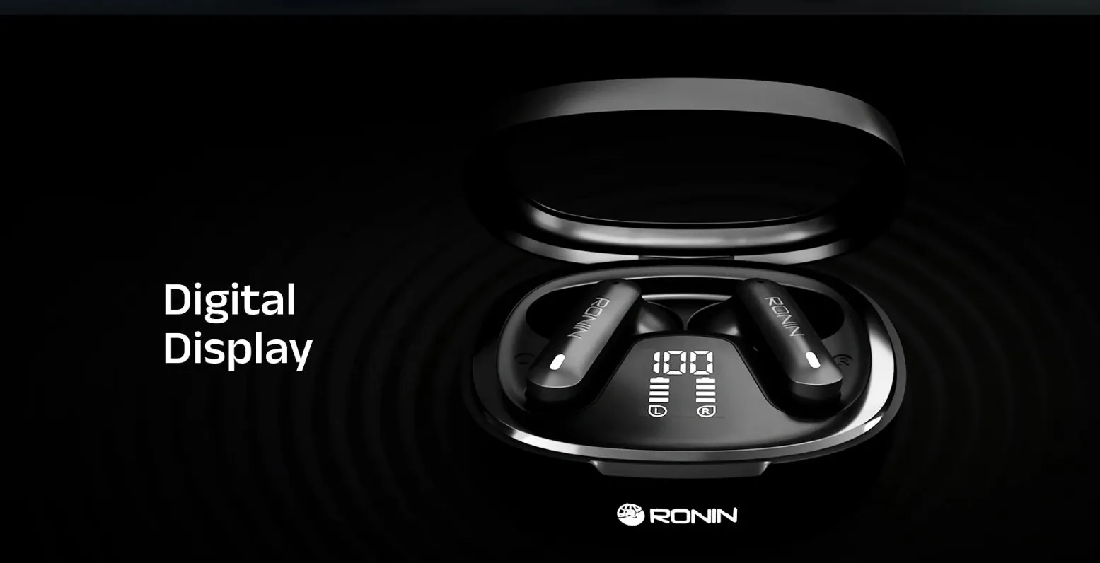 RONIN R-540 Earbuds 7 Hours Backup Bluetooth 5.3