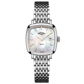 Rotary Windsor Ladies Silver Watch LB05305/07