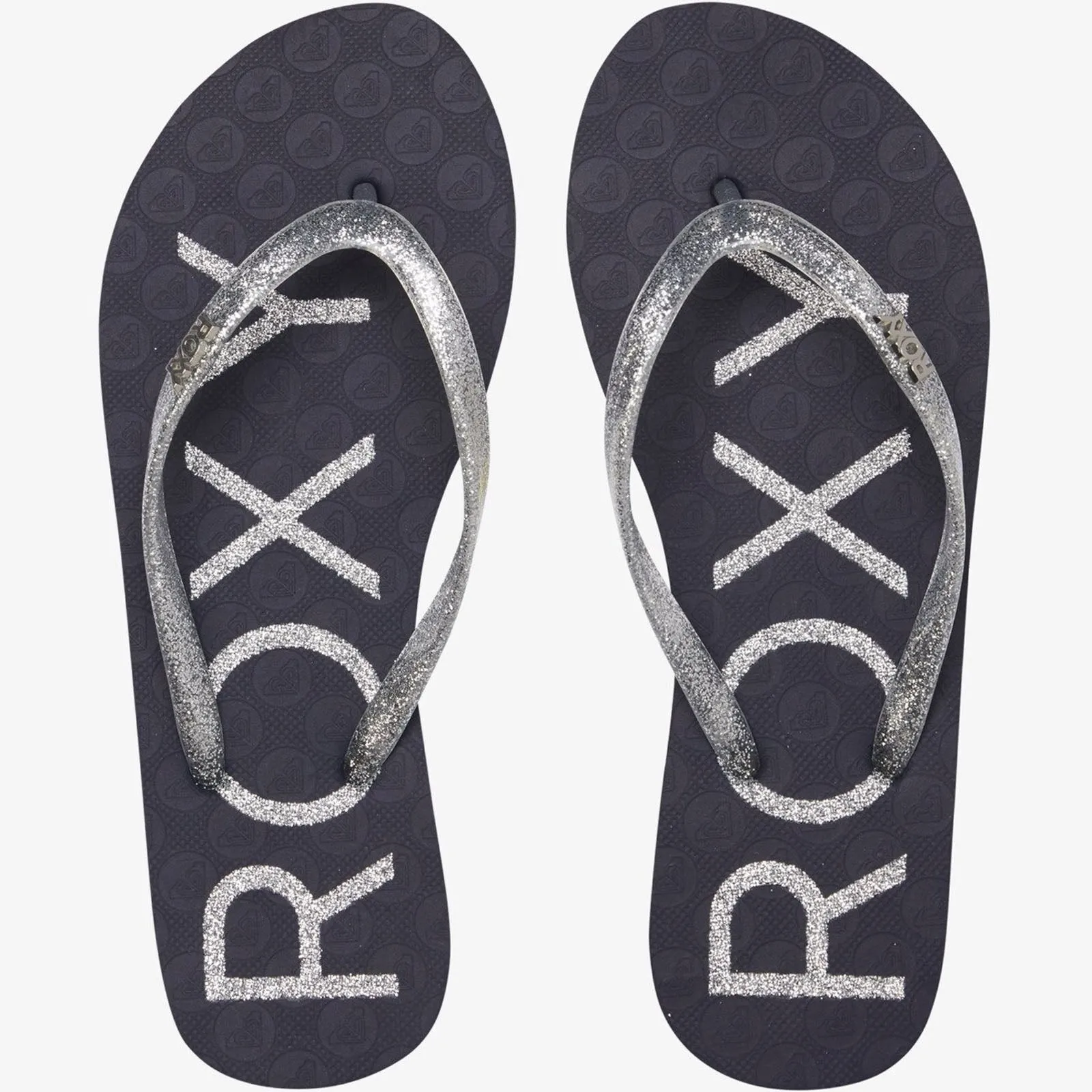 Roxy Womens Viva Sparkle Flip Flops