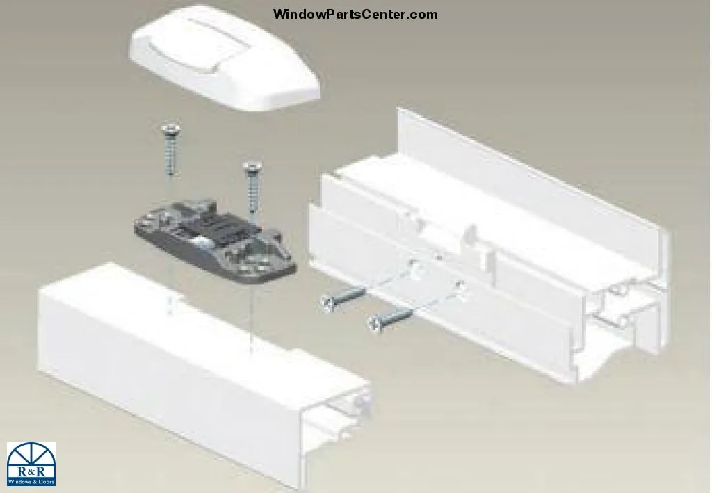 S1111M Roto Positive Action Locks Flip Lock Mechanism for Double Hung, Single Hung  and Horizontal Slider Window