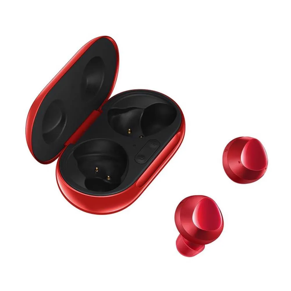 Samsung Galaxy Buds  Plus SMR175 In-Ear True Wireless Earbuds Improved Call Quality with Charging Case Red