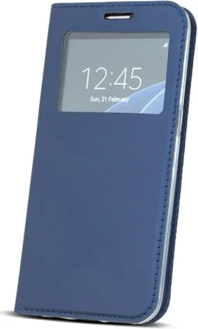 Samsung Galaxy S10 S-View Wallet Case - Blue