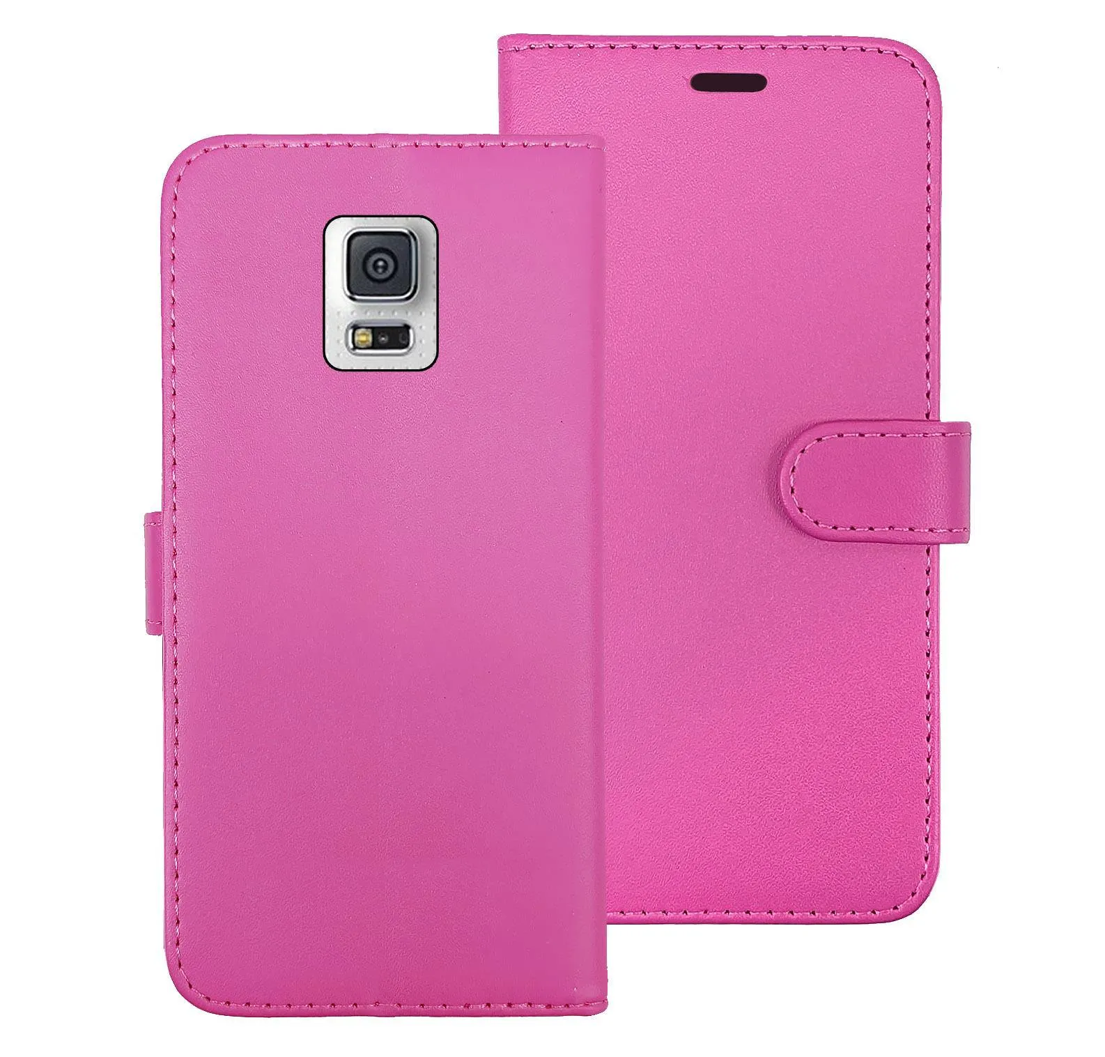 Samsung Galaxy S5 G900F Flip Folio Book Wallet Case