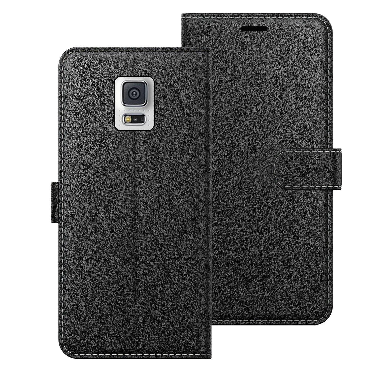 Samsung Galaxy S5 G900F Flip Folio Book Wallet Case