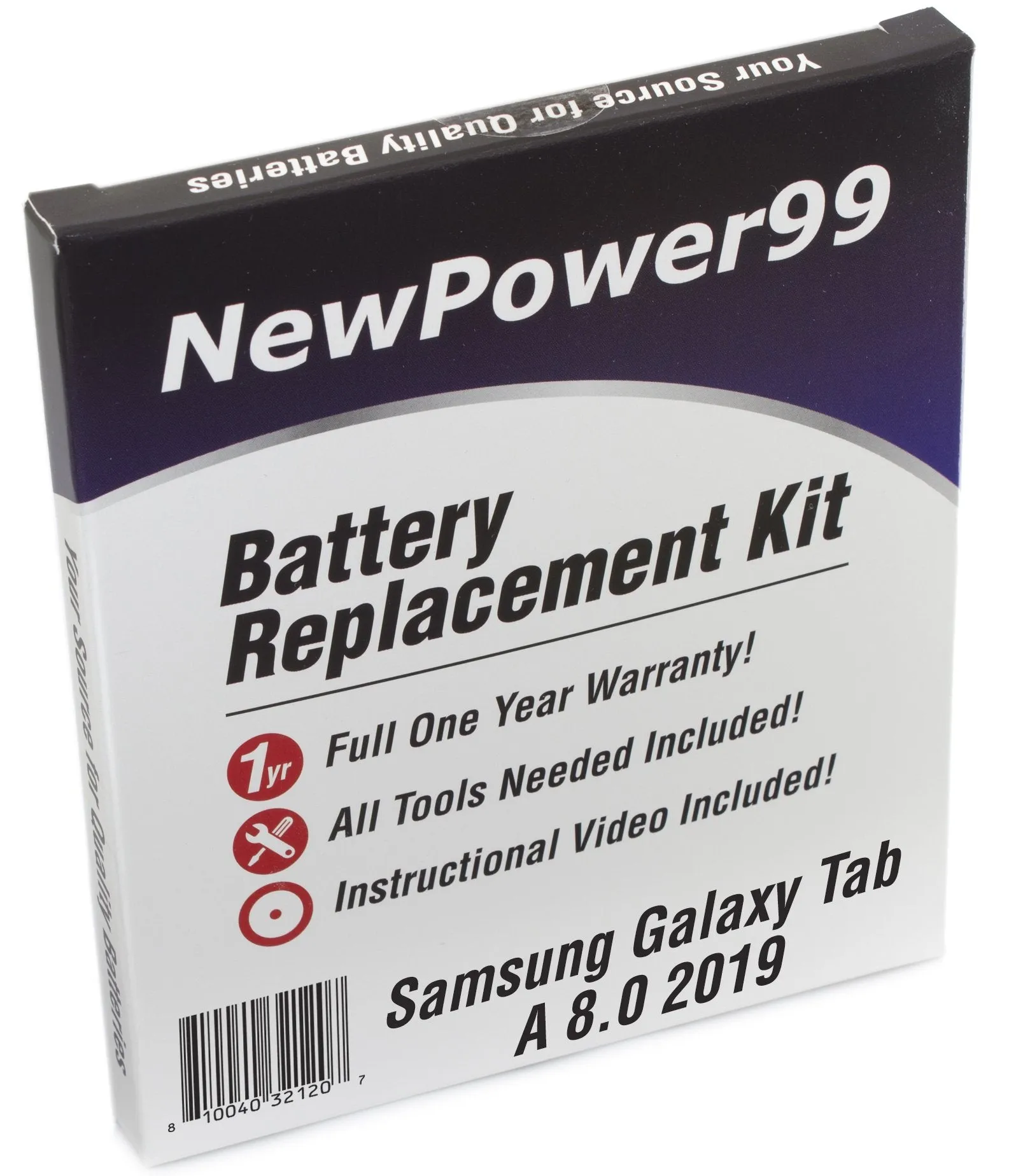 Samsung Galaxy Tab A 8.0 2019 Battery Replacement Kit