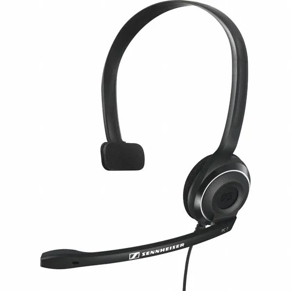 Sennheiser PC 7 Chat On-Ear USB Headphone with Mic