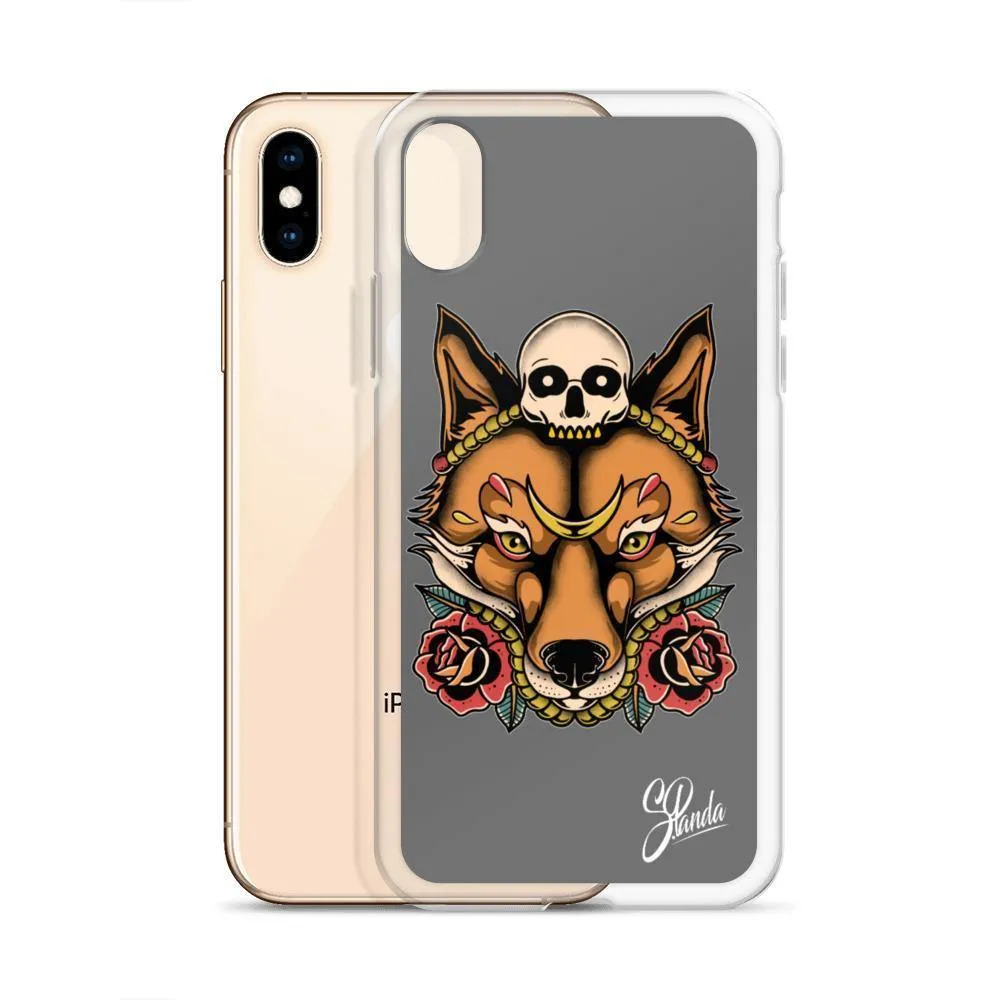 Skull Fox iPhone Cases ( Various Sizes )