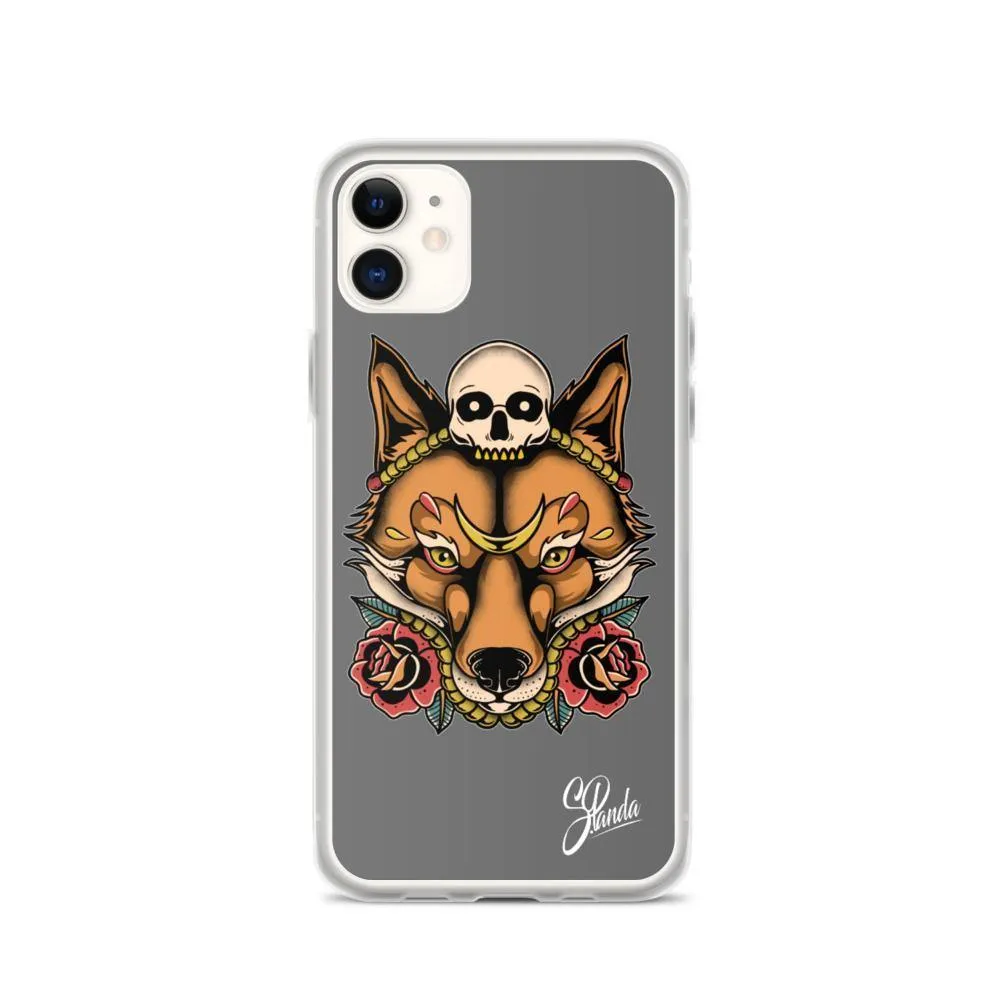 Skull Fox iPhone Cases ( Various Sizes )