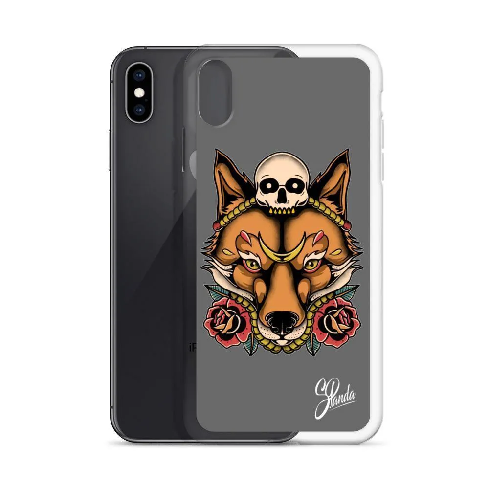 Skull Fox iPhone Cases ( Various Sizes )