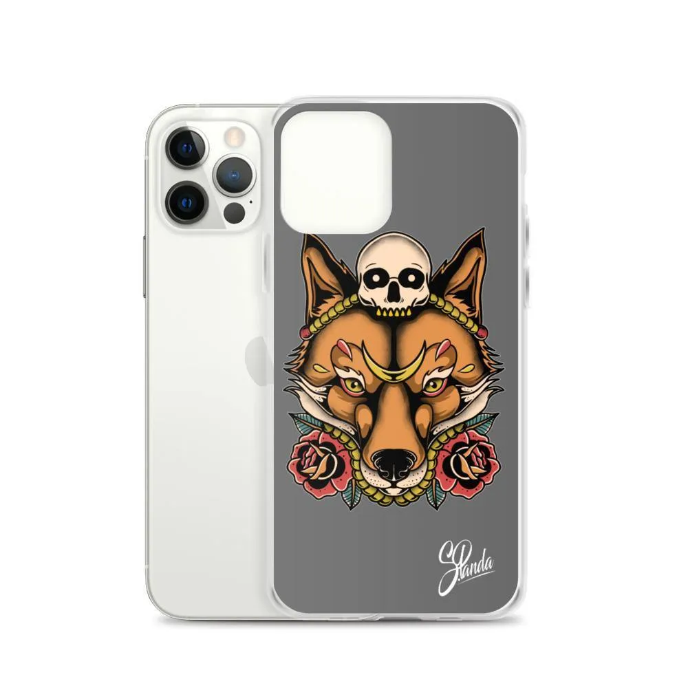 Skull Fox iPhone Cases ( Various Sizes )