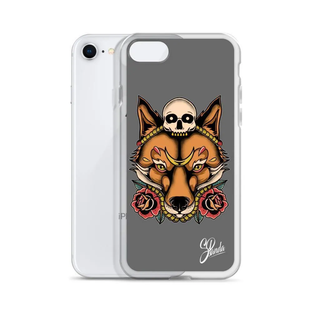 Skull Fox iPhone Cases ( Various Sizes )