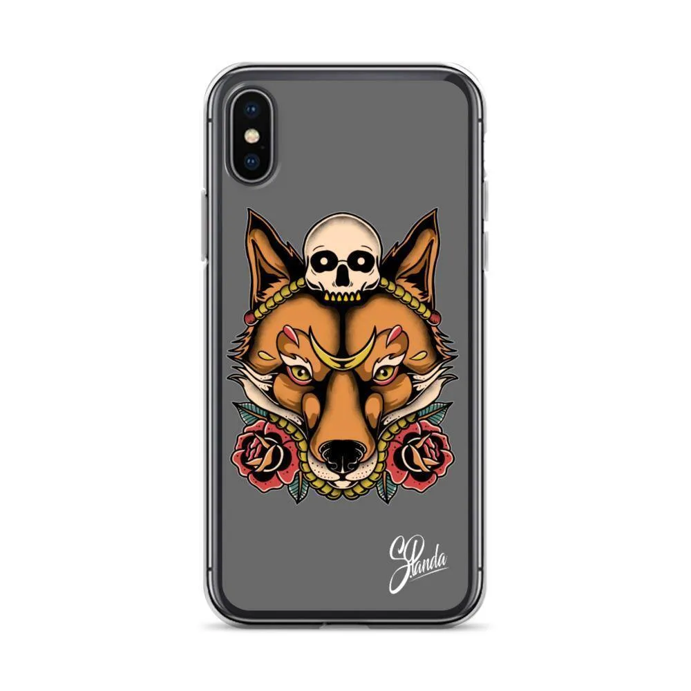 Skull Fox iPhone Cases ( Various Sizes )