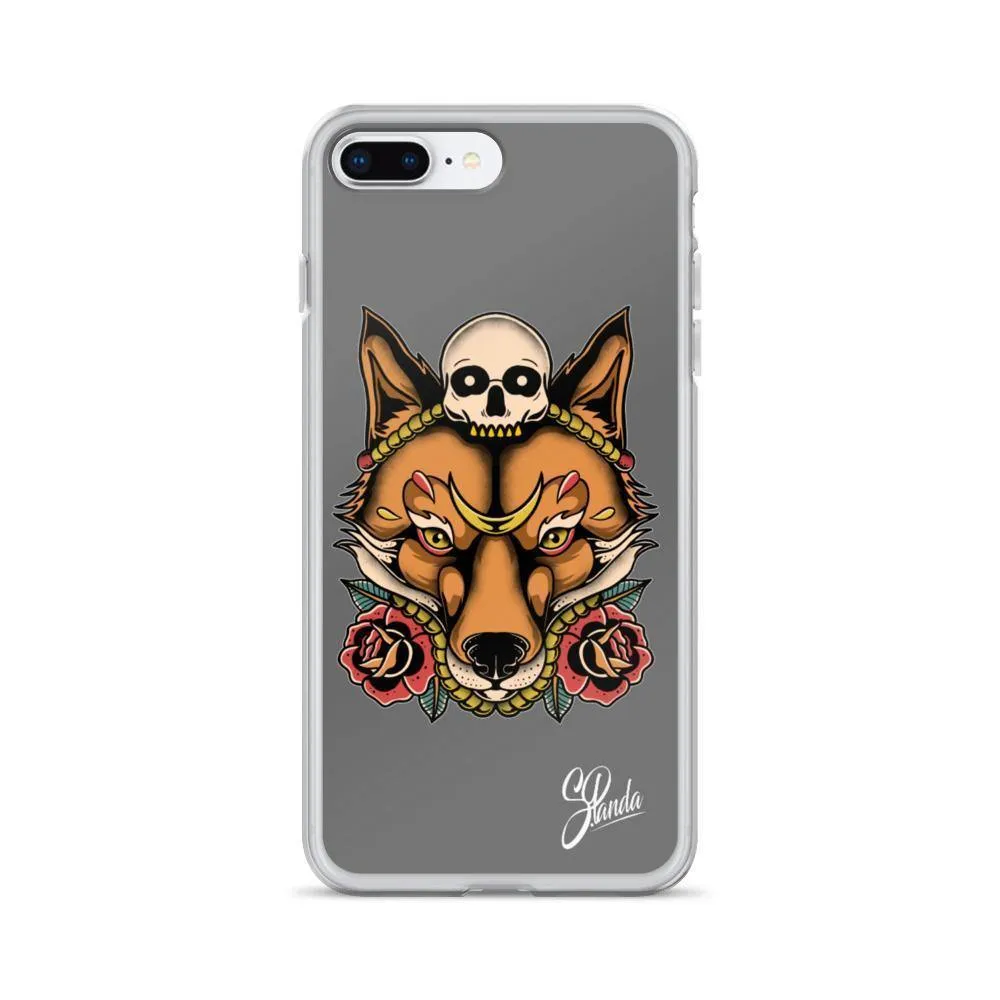 Skull Fox iPhone Cases ( Various Sizes )