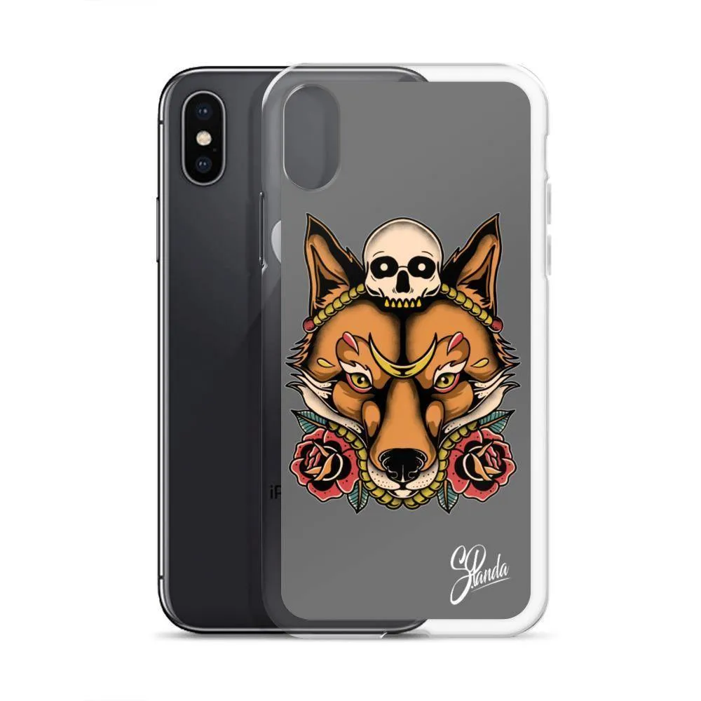 Skull Fox iPhone Cases ( Various Sizes )