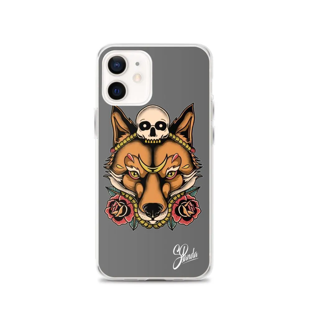 Skull Fox iPhone Cases ( Various Sizes )