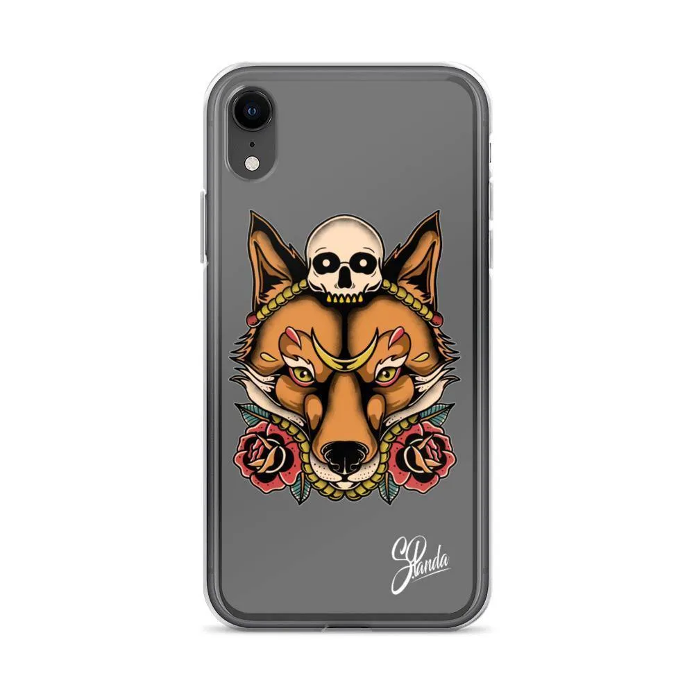 Skull Fox iPhone Cases ( Various Sizes )