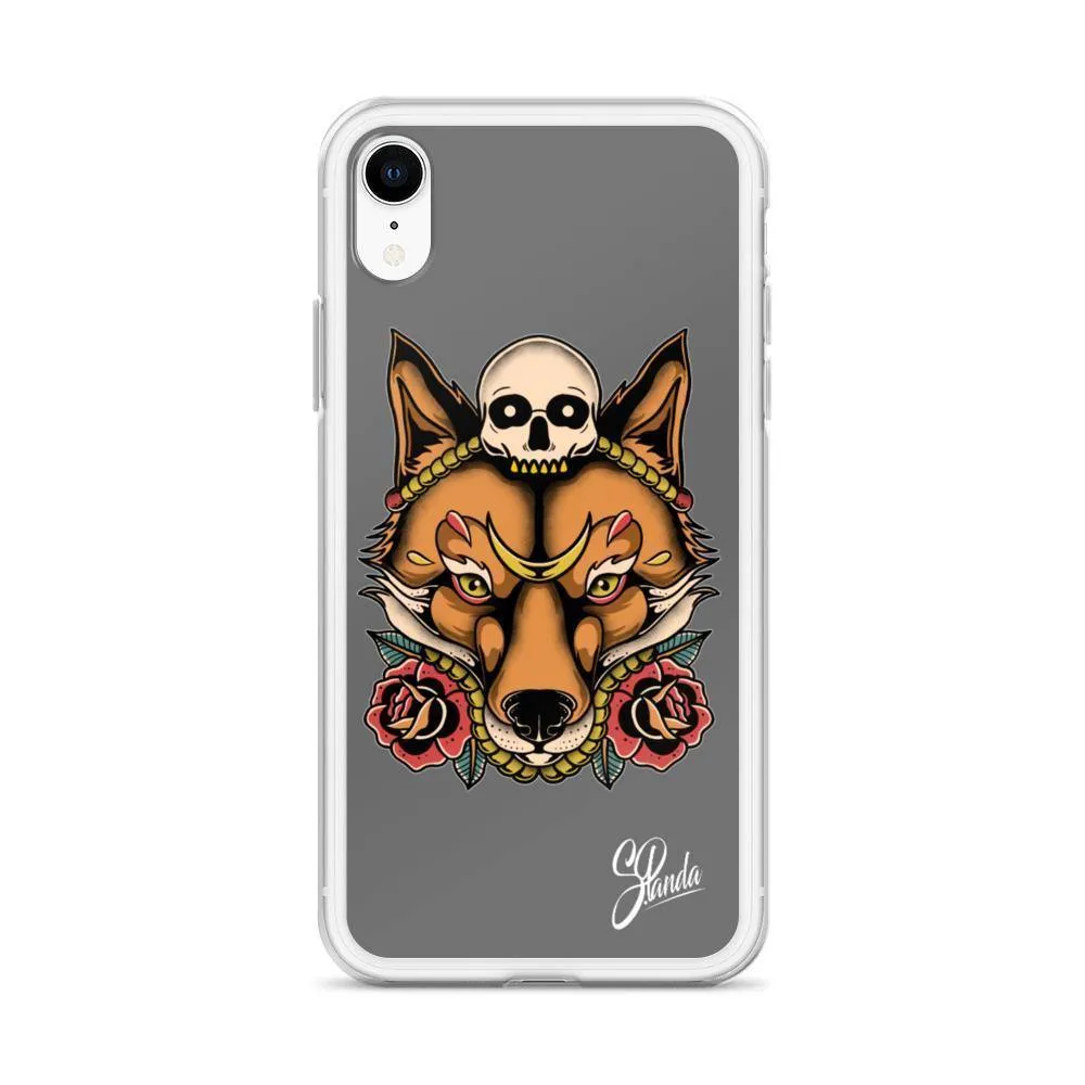 Skull Fox iPhone Cases ( Various Sizes )