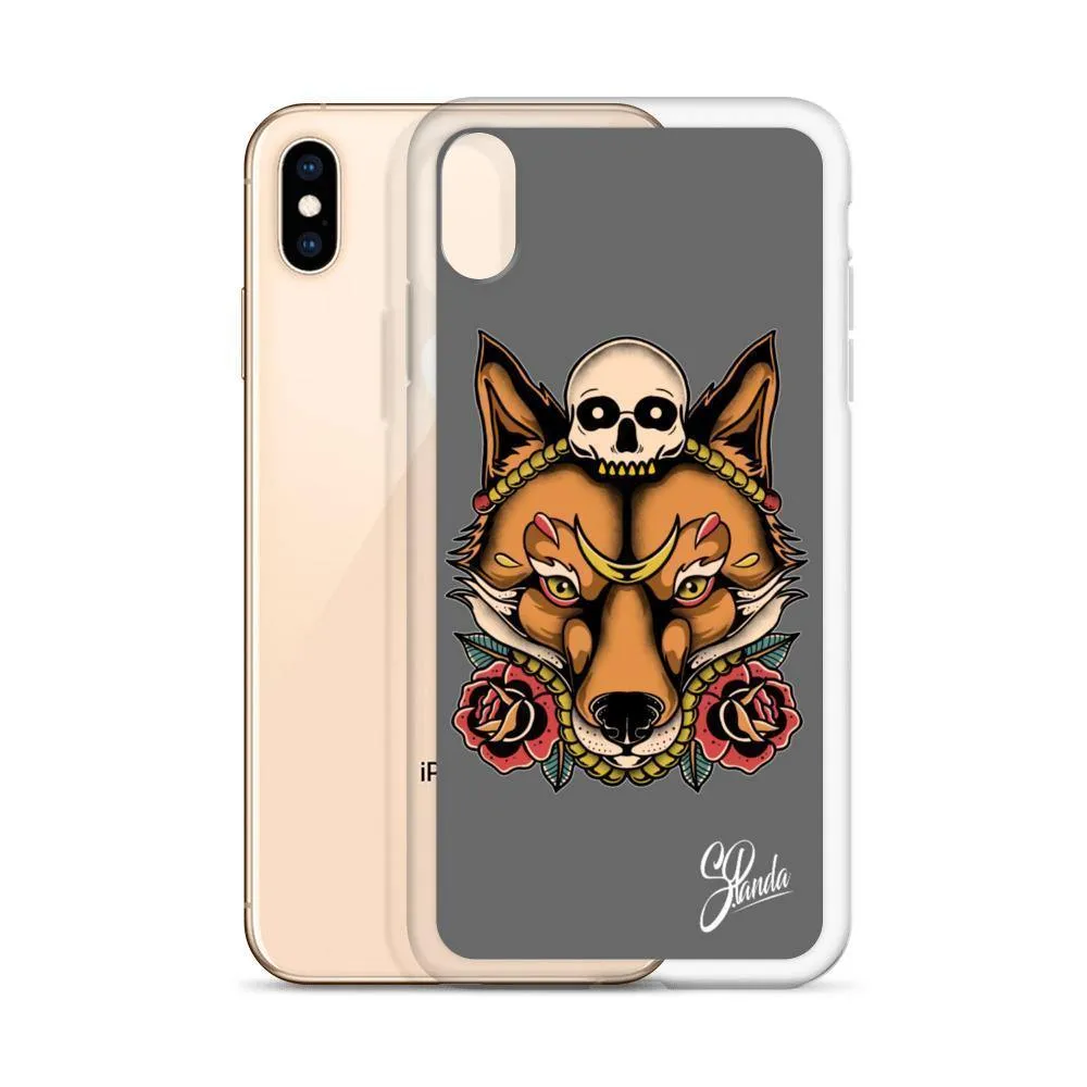 Skull Fox iPhone Cases ( Various Sizes )