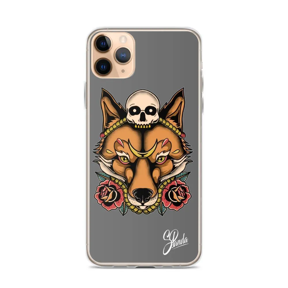 Skull Fox iPhone Cases ( Various Sizes )