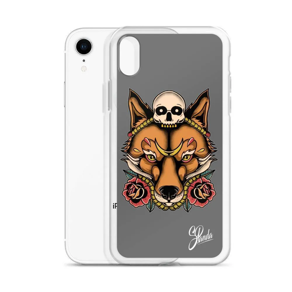 Skull Fox iPhone Cases ( Various Sizes )