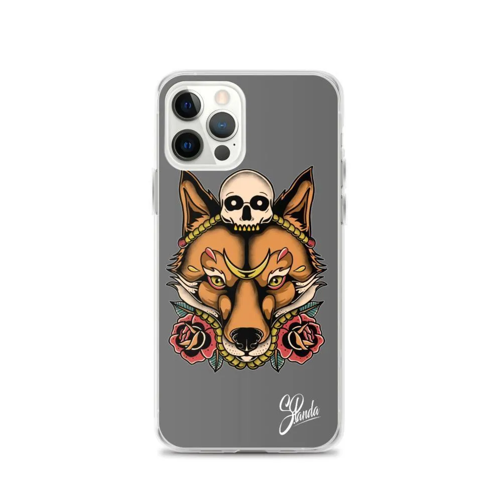 Skull Fox iPhone Cases ( Various Sizes )