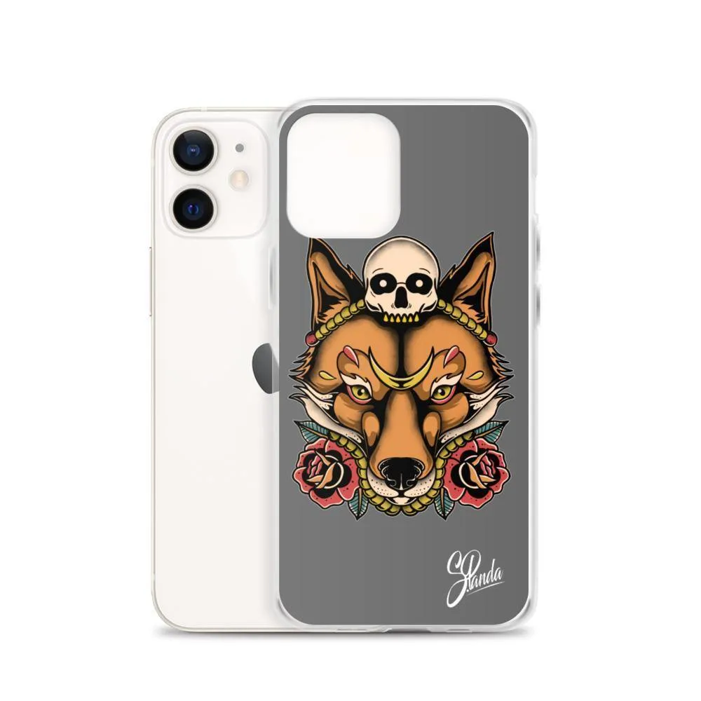 Skull Fox iPhone Cases ( Various Sizes )