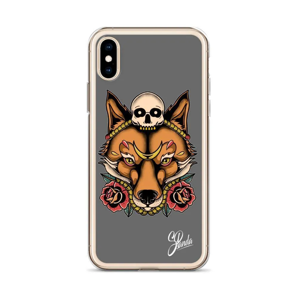 Skull Fox iPhone Cases ( Various Sizes )