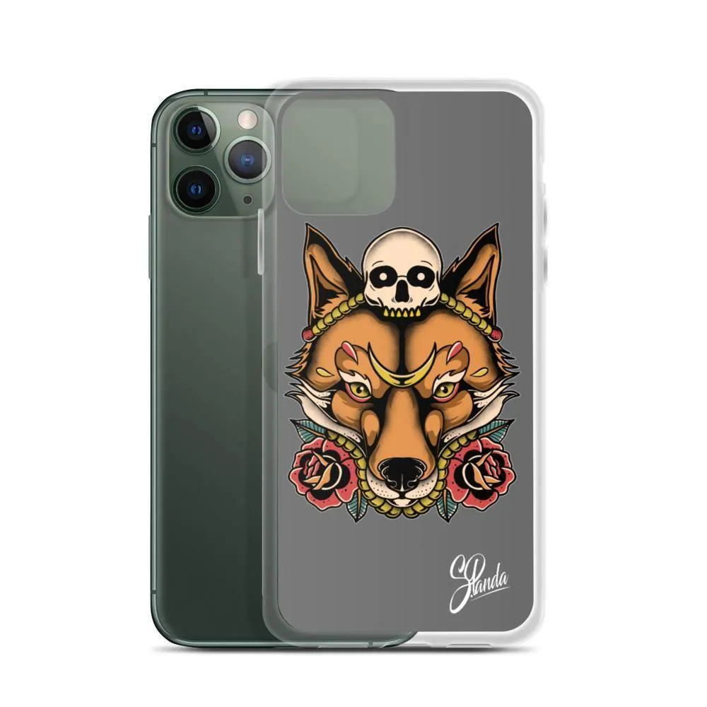 Skull Fox iPhone Cases ( Various Sizes )