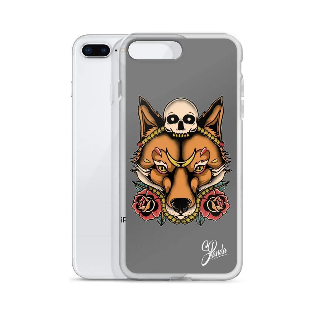 Skull Fox iPhone Cases ( Various Sizes )