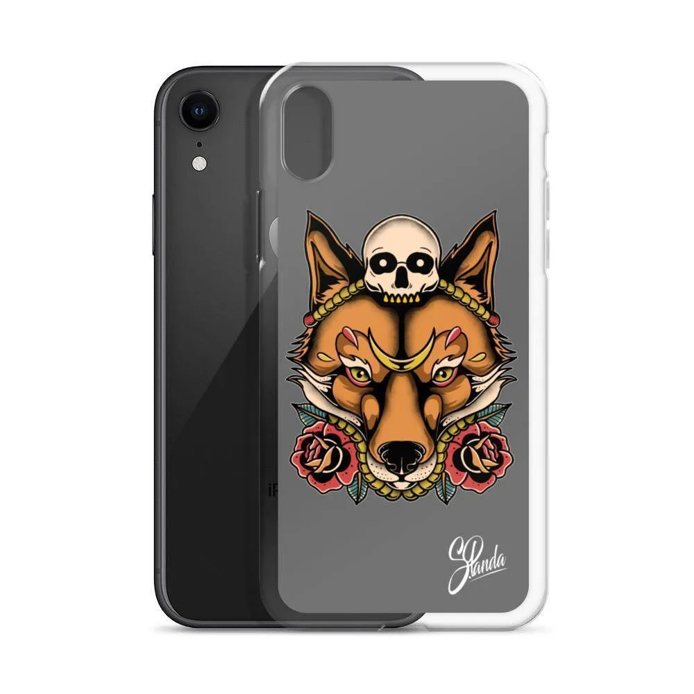 Skull Fox iPhone Cases ( Various Sizes )