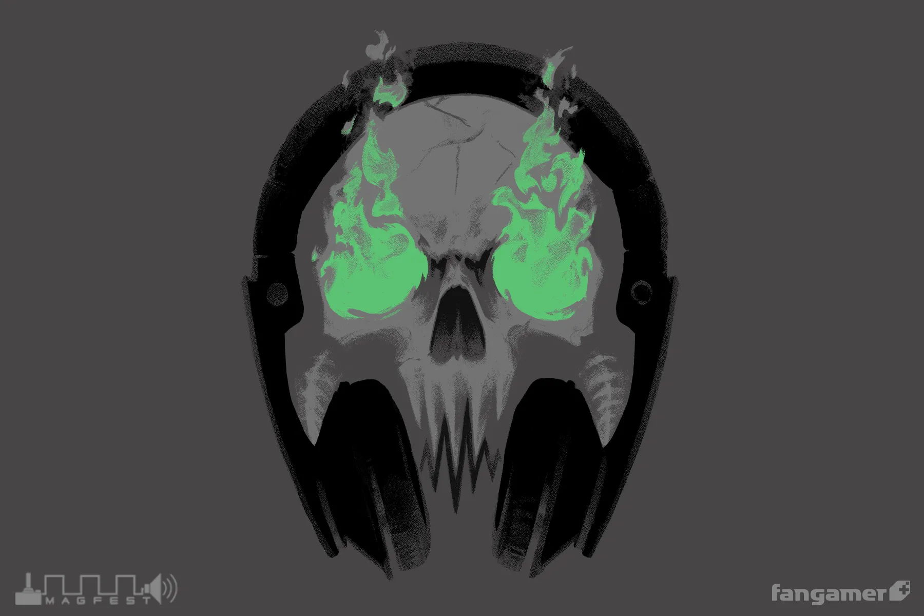 Skull Headphones Shirt