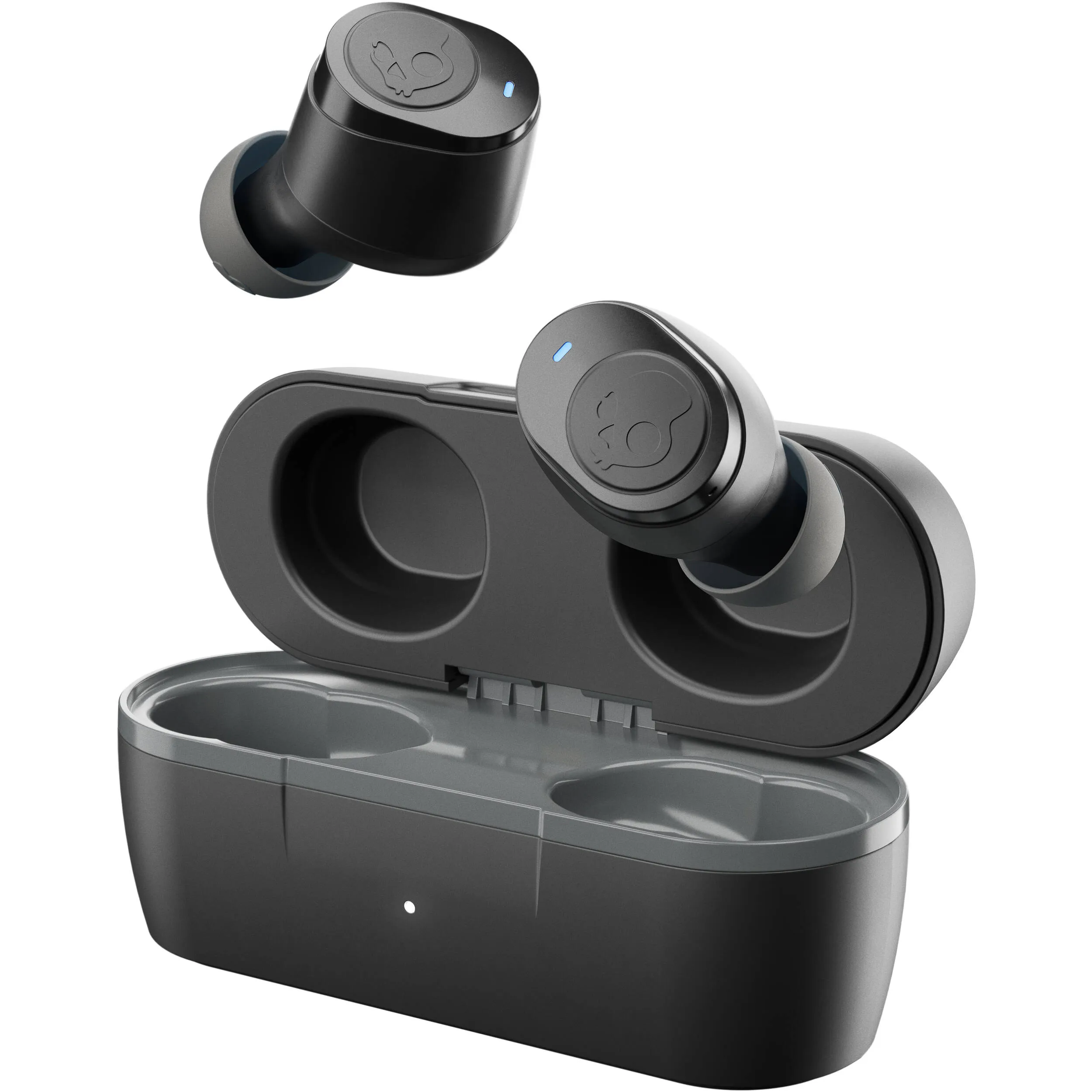 Skullcandy Jib™ True Wireless Earbuds, Charging Case, Ear Gels (S, M, L), Micro-USB Charging Cable, User Guide