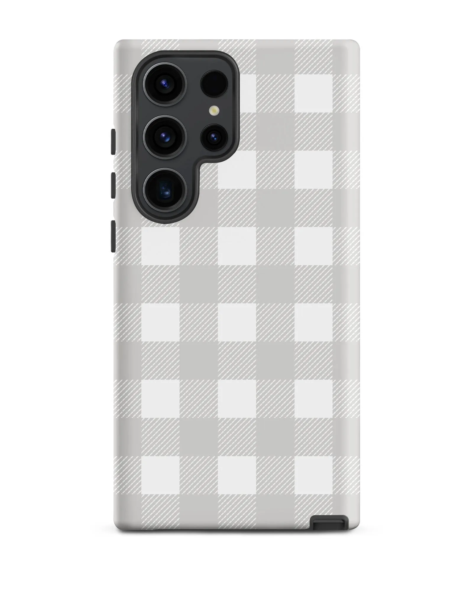 Smoky Gray Check Cabin Case for Samsung®