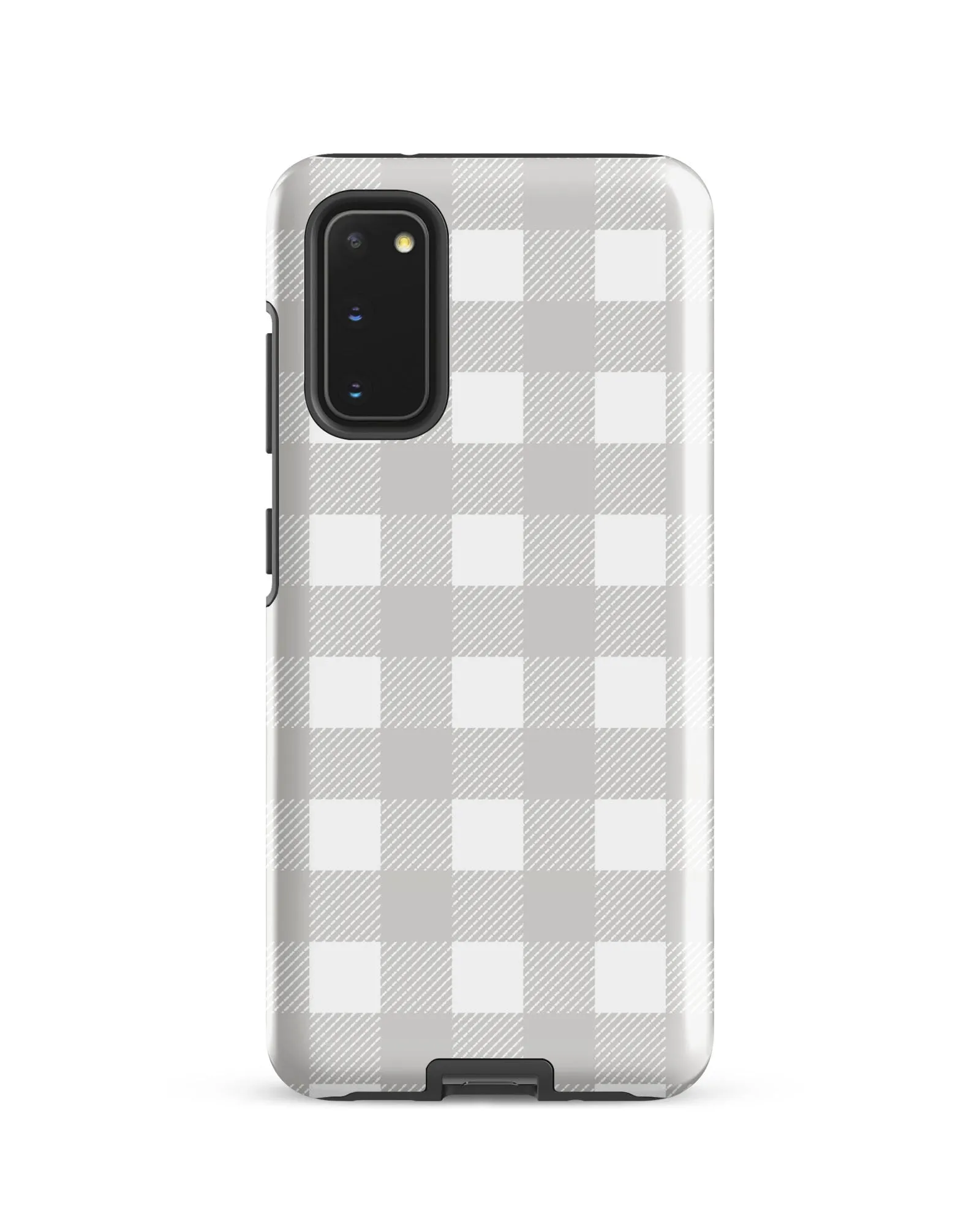 Smoky Gray Check Cabin Case for Samsung®