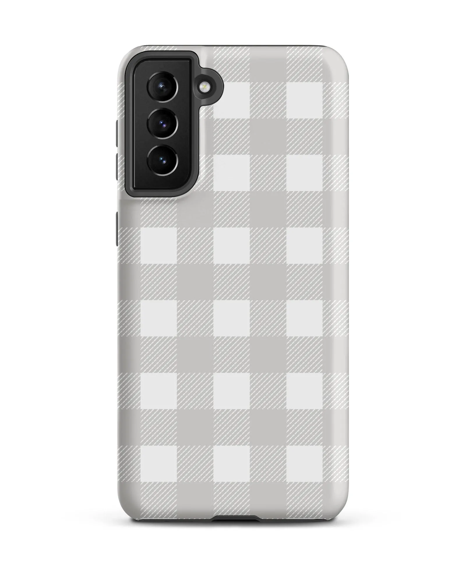 Smoky Gray Check Cabin Case for Samsung®