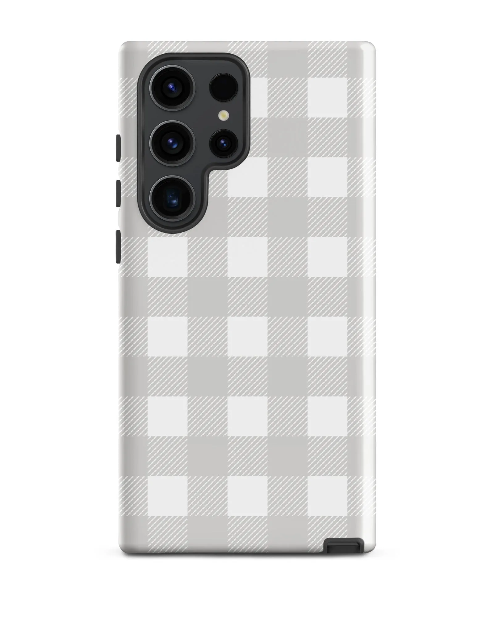 Smoky Gray Check Cabin Case for Samsung®