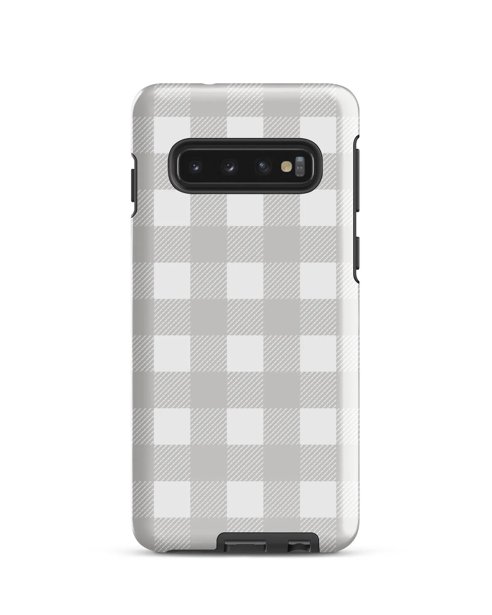 Smoky Gray Check Cabin Case for Samsung®