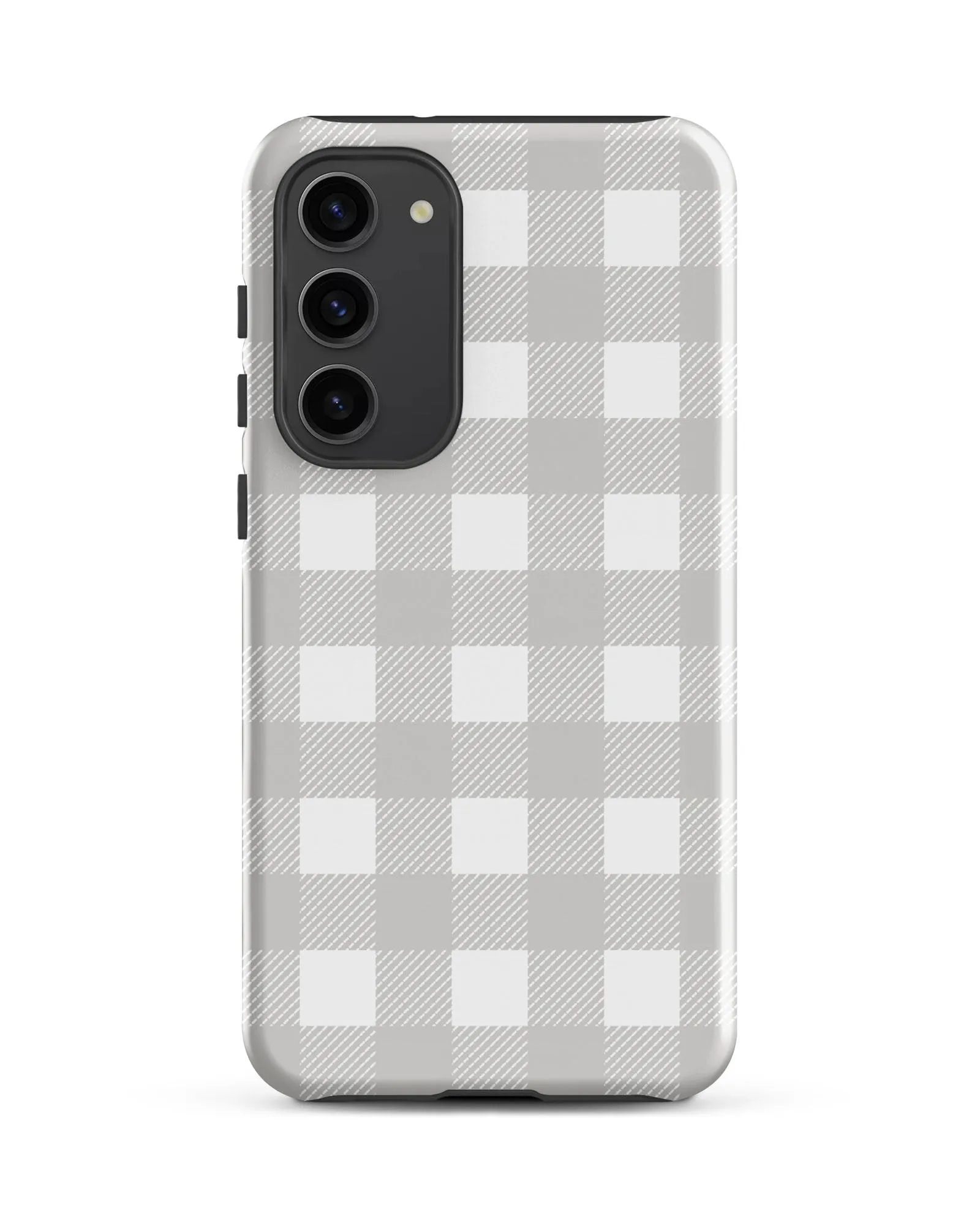 Smoky Gray Check Cabin Case for Samsung®